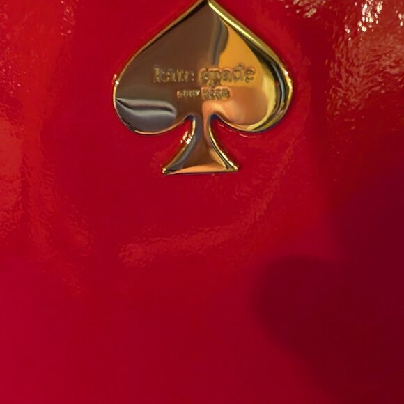 Kate Spade Patent Leather Handbag / Tote Bag - Pink - Picture 10 of 10